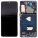 Дисплей для Samsung Galaxy S21+ (G996B) модуль с рамкой Черный - (In-Cell)#2086723