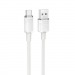 Кабель USB - Type-C BOROFONE BU56 (3A/1.2m/текстиль) белый#2102449
