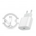 Сетевой адаптер питания USB-C 35W + кабель Type-C-Type-C 16 Pro Max с лого (белый)#2128351