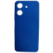 Чехол силиконовый Xiaomi Redmi 13C/POCO C65 Silicone Case без лого синий#2073887