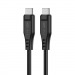 Кабель Type-C - Type-C Acefast C3-03 (3A, 60W, PD, 1.2 м) Черный#2074879