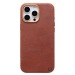 Чехол-накладка Cellis SM031 SafeMag для "Apple iPhone 15 Pro Max" Натуральная кожа (brown) (237498)#2077522