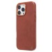 Чехол-накладка Cellis SM031 SafeMag для "Apple iPhone 15 Pro Max" Натуральная кожа (brown) (237498)#2077523