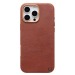 Чехол-накладка Cellis SM031 SafeMag для "Apple iPhone 16 Pro Max" Натуральная кожа (brown) (237507)#2077506