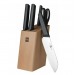 XIAOMI Набор кухонных ножей HuoHou Youth Edition Kitchen Knife 6-piece Set Stainless Steel HU0057#2076527