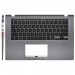 Топ-панель для ноутбука Asus VivoBook X415JA серая с подсветкой (для моделей с SD-портом)#2075392
