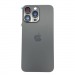Задняя крышка iPhone 15 Pro Max (Стекло камеры + Рамка + MagSafe) Оригинал Серый#2077166