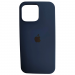 Чехол силиконовый Silicone Case ORG iPhone 16 Pro Max темно-синий (21)#2081200