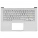 Топ-панель для Asus VivoBook 14 X421IA серебро, серебряные клавиши с подсветкой#2137685