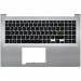 Топ-панель для Asus VivoBook 15 K513EA серебро, черные клавиши#2081540