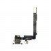 Шлейф для iPhone 16 Pro Max (A3296) на системный разъем/микрофон Черный - Премиум#2138468