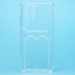 Чехол-накладка - SC276 с картхолдером для "Samsung Galaxy S25 Ultra" (transparent) (239050)#2134055