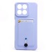 Чехол-накладка - SC304 с картхолдером для "Honor X7c" (light violet) (238285)#2083137