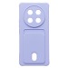 Чехол-накладка - SC304 с картхолдером для "Honor X9c" (light violet) (239128)#2083150