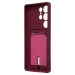 Чехол-накладка - SC304 с картхолдером для "Samsung Galaxy S25 Ultra" (bordo) (239045)#2083143