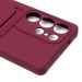 Чехол-накладка - SC304 с картхолдером для "Samsung Galaxy S25 Ultra" (bordo) (239045)#2098830