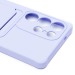Чехол-накладка - SC304 с картхолдером для "Samsung Galaxy S25 Ultra" (light violet) (239046)#2098832