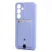 Чехол-накладка - SC304 с картхолдером для "Samsung Galaxy S25+" (light violet) (239025)#2083188