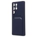 Чехол-накладка - SC337 с картхолдером для "Samsung Galaxy S25 Ultra" (dark blue) (239048)#2083178
