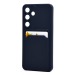 Чехол-накладка - SC337 с картхолдером для "Samsung Galaxy S25" (dark blue) (239006)#2083172