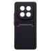 Чехол-накладка - SC337 с картхолдером для "Xiaomi Poco X7" (black) (239068)#2083192