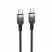 Кабель Type-C - Type-C HOCO X109 (60W/3А/1m/силиконовый) черный#2082544