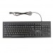 Клавиатура USB Gembird KB-8354U-BL мембранная, 104 клавиши, кабель 1.5м Black, шт#2082903
