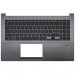 Топ-панель для ноутбука Asus VivoBook S15 М533UА серая с подсветкой#2083707