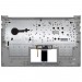 Топ-панель для Asus VivoBook 14 M413DA серебро, черные клавиши с подсветкой#2083823