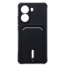 Чехол-накладка - SC304 с картхолдером для "Xiaomi Poco X7 Pro" (black) (239084)#2086692