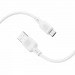 Кабель USB - Micro BOROFONE BX113 Silicone (белый) 1м#2086224