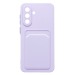 Чехол-накладка - SC337 с картхолдером для "Samsung Galaxy A36 5G" (light violet) (239407)#2088476
