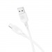 Кабель USB - Apple Lightning BOROFONE BX113 (2.4A/1m) белый#2102404