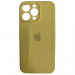 Чехол силиконовый Silicone Case ORG iPhone 15 Pro Max (защита камеры) горчичный#2088029