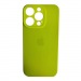 Чехол силиконовый Silicone Case ORG iPhone 16 Pro (защита камеры) ярко-желтый#2087963