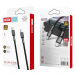 Кабель USB-C XO NB183B 60W PD Type-C/Type-C черный 1м#2118358