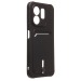 Чехол-накладка - SC304 с картхолдером для "Infinix Smart 9 4G" (black) (236967)#2090437