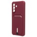 Чехол-накладка - SC304 с картхолдером для "Samsung Galaxy A26 5G" (bordo) (239381)#2103117