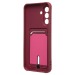 Чехол-накладка - SC304 с картхолдером для "Samsung Galaxy A56 5G" (bordo) (239425)#2139756