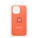 Чехол-накладка ORG Silicone Case SafeMag с анимацией для "Apple iPhone 16 Pro" (tangerine) (239534)#2090382