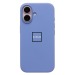 Чехол-накладка ORG Silicone Case SafeMag с анимацией для "Apple iPhone 16" (periwinkle) (239531)#2090379