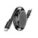 Кабель Type-C - Type-C Acefast С13-03 (3A, 60W, PD, 0.8 м, двойное втягивание) Черный#2136792
