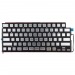 Подсветка клавиатуры для ноутбука MacBook Air M2 13" A2681/A2941/A3113/A3114 (2022-2024, прямой Enter RU) Черный#2102463