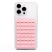 Держатель для телефона - на присосках "Lipper" (двусторонний XL) (light pink) (239592)#2092578