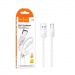 Кабель USB - Type-C HOCO X114 (3A/1m) белый#2091121