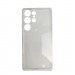 Чехол силиконовый Samsung S25 Ultra прозрачный с защитой камеры#2099034