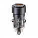 Автомобильное ЗУ USAMS CC208 С39 (USB QC 3.0/PD 60W) черное#2091087