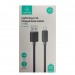 Кабель USB - Lightning USAMS SJ699 (2.4A/3m) черный#2093006