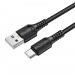 Кабель USB - TypeC BOROFONE BX116 (черный) 1м#2102423