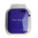 Чехол для наушников AirPods 1/2 Protection Case с карабином (11) фиолетовый#2095740